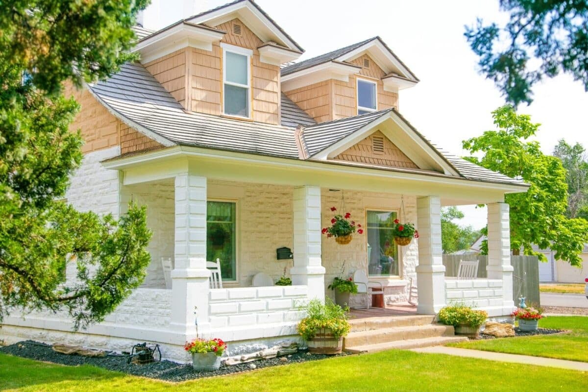 Craftsman style home in Miles City, Montana