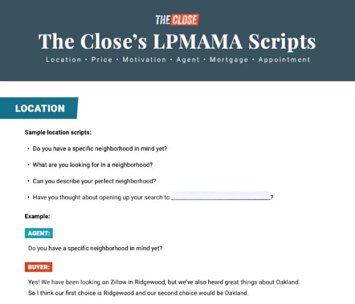 LPMAMA Script for Real Estate