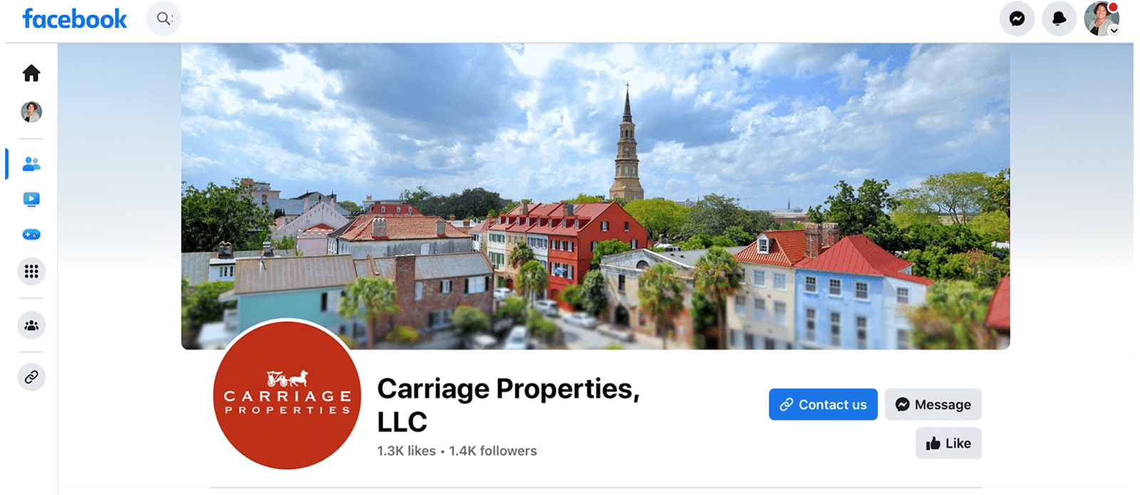 Carriage Properties real estate Facebook page