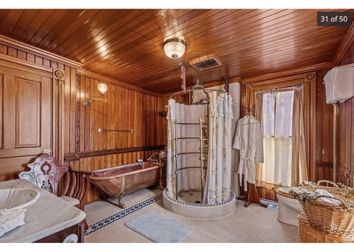 Victorian home bathroom